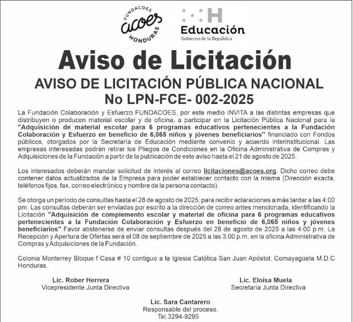 LICITACION 1